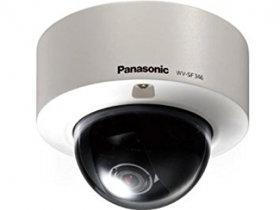 Panasonic WVSF346 H.264 High Definition Vandal-Resistant Fixed Dome Network Camera