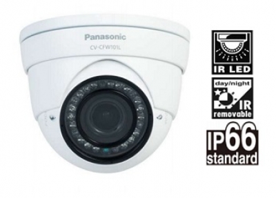 PANASONIC (CV-CFW101L) IR Dome Camera CCTV