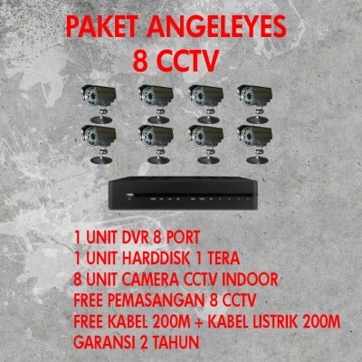 Paket 8 Cctv Angel Eyes